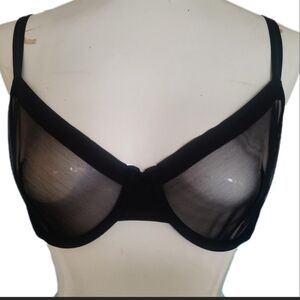 Auden Black Sheer Bra